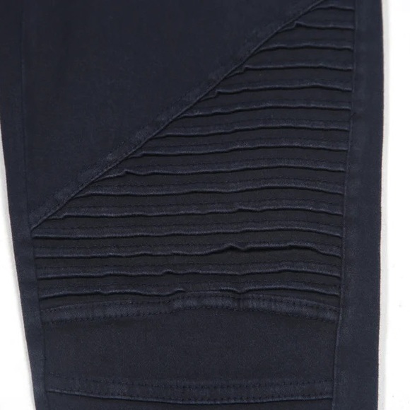 Beulah Style Moto Jeggings - Midnight Blue - Picture 13 of 13